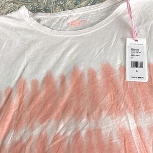 NWT Vineyard Vines Tie-Dye Surftee in Peach Size Large